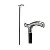 Walking Stick Use Silver Coated 925 WALKING STICKS LUXURY