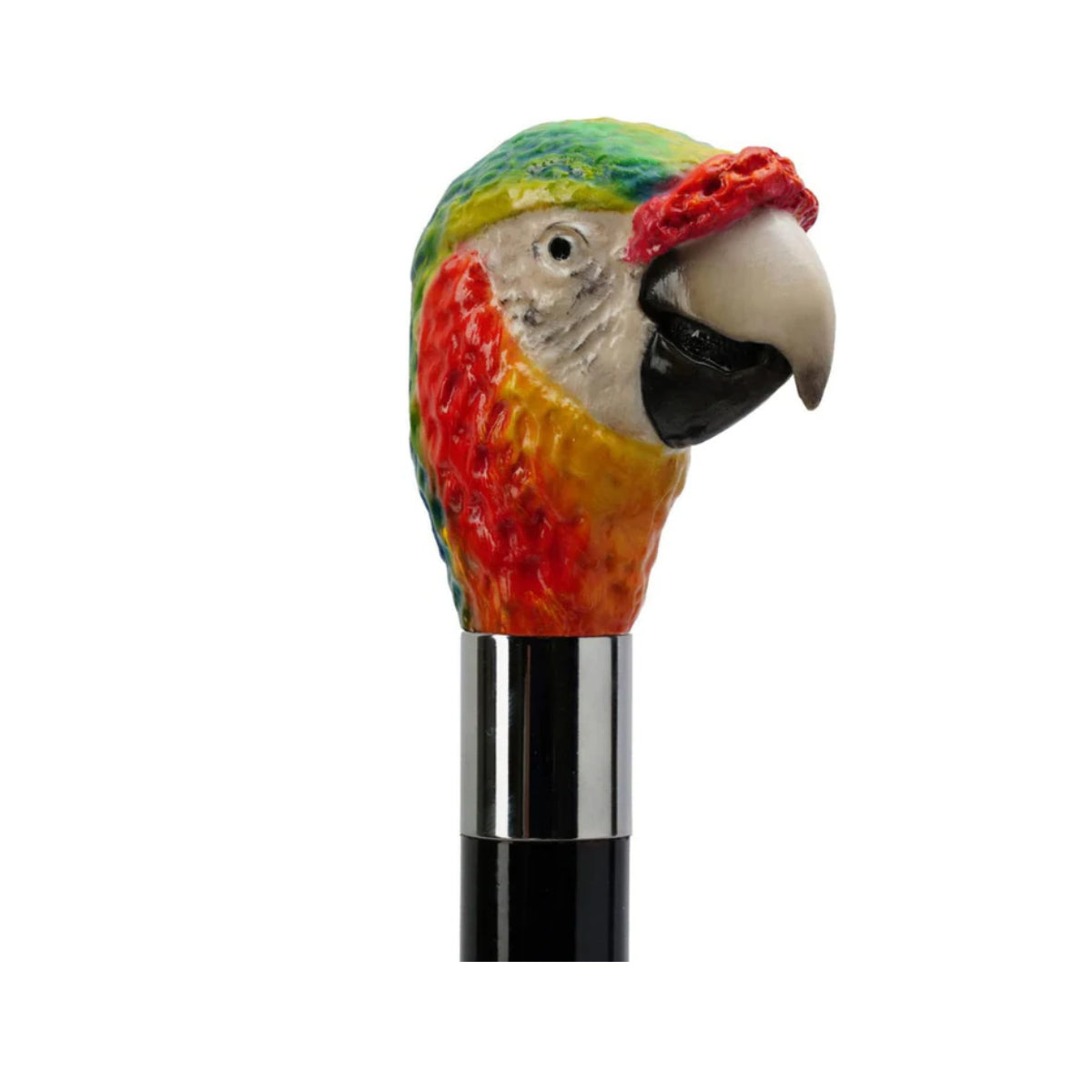 Hand Decorated Luxury Walking Stick Parrot WALKING STICKS LUXURY