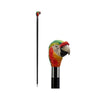 Hand Decorated Luxury Walking Stick Parrot WALKING STICKS LUXURY