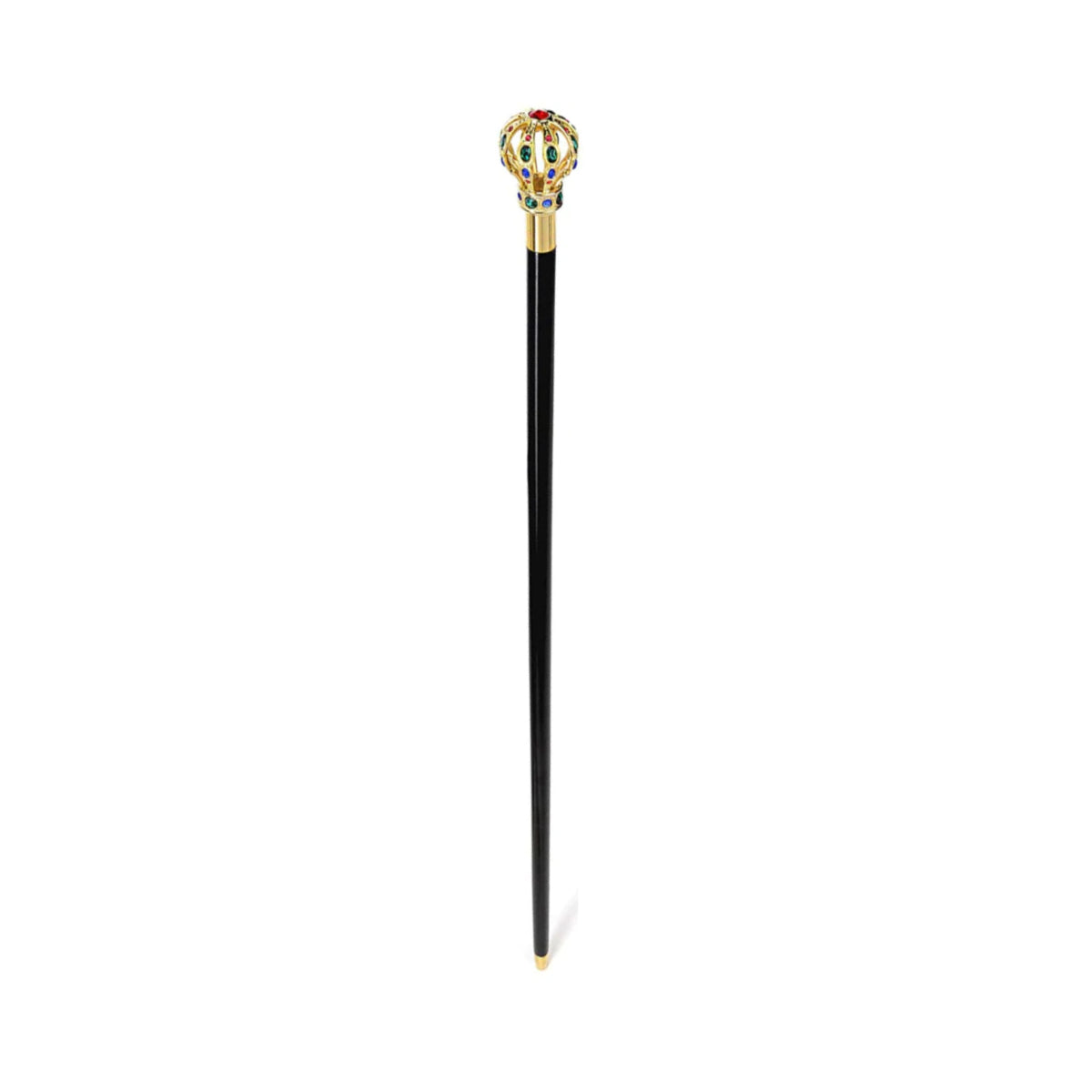 Luxury Walking Stick Swarovski Crystal Gold Plated 24k Corona WALKING STICKS LUXURY