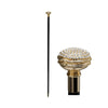 Bastone Passeggio Lusso Swarovski Crystal Gold Plated 24k WALKING STICKS LUXURY