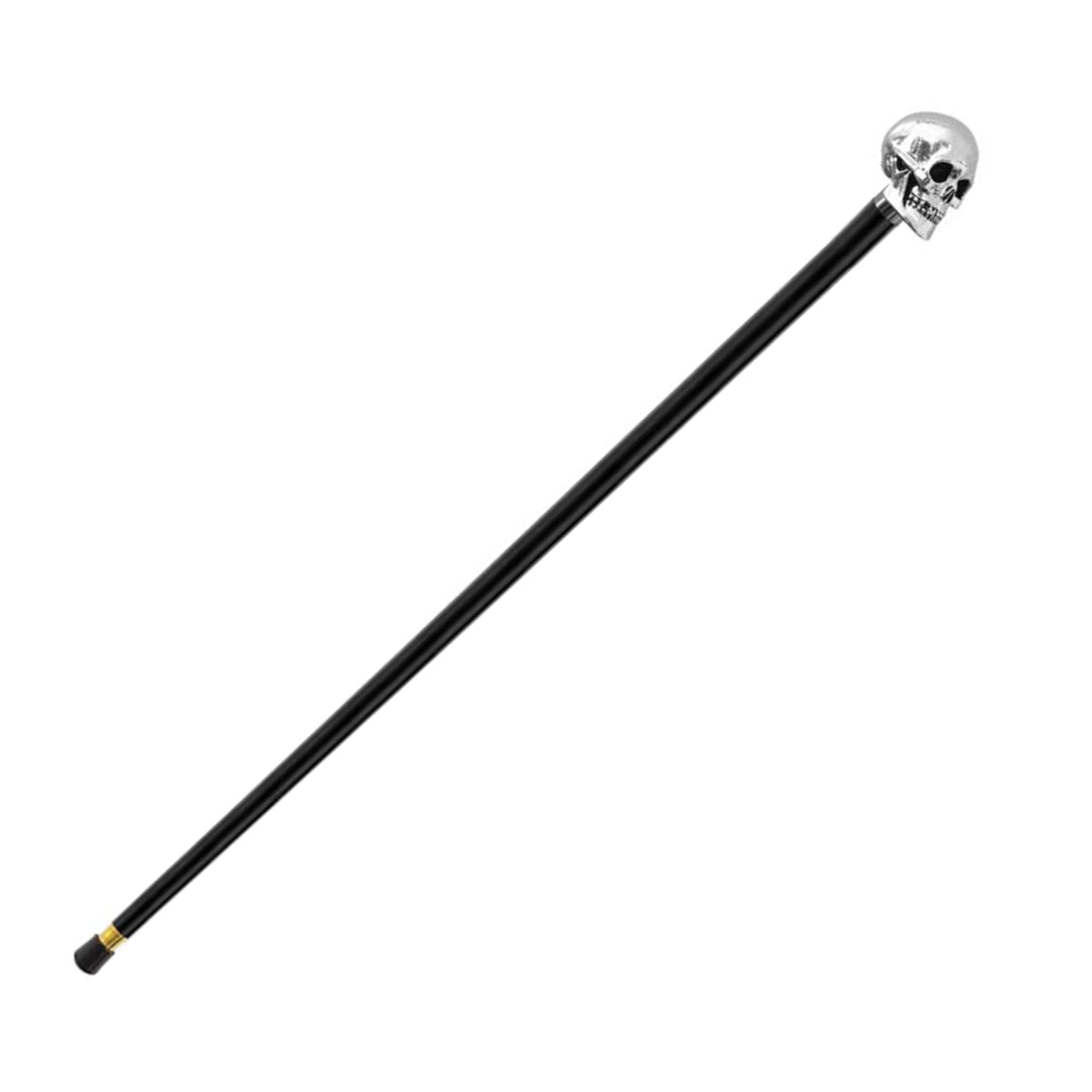 Luxury Walking Stick Silver Coated 925 Skull WALKING STICKS LUXURY