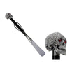 Luxury shoehorn Swarovski Crystal Silver Coated 925 Skull WALKING STICKS LUXURY